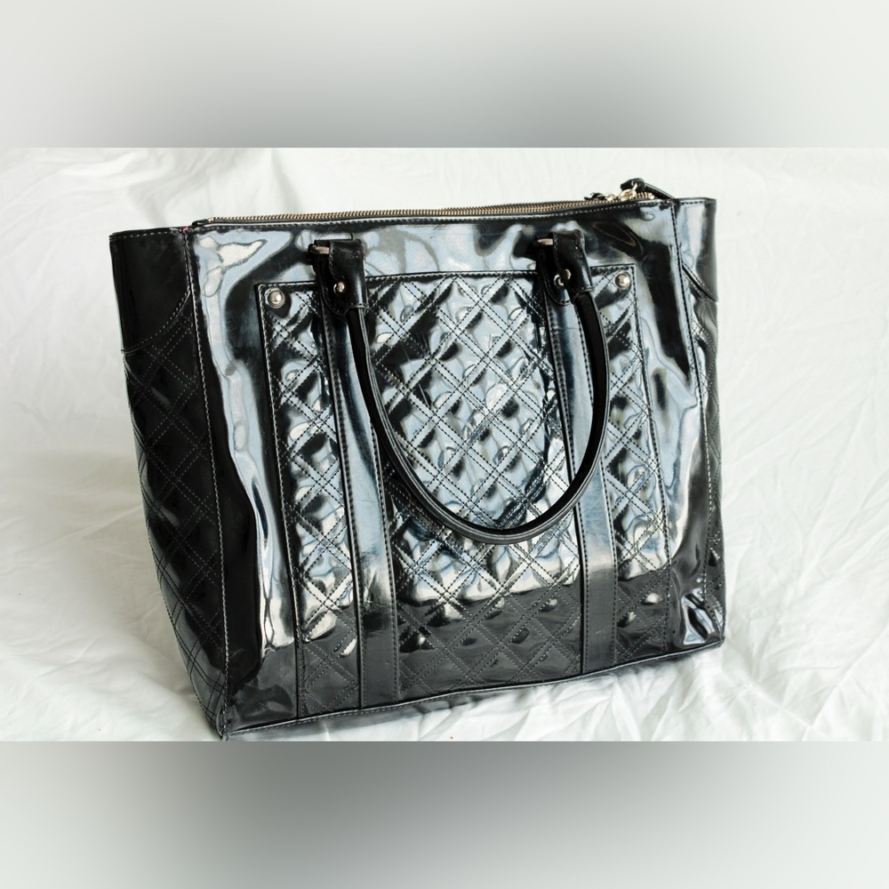 LOFT Patent Leather Tote - Picture 2 of 9